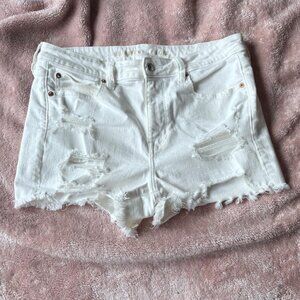 American Eagle Outfitters Women's White Shorts